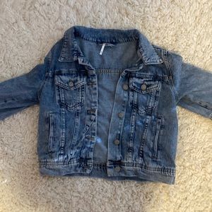 Free people xs women’s jean jacket